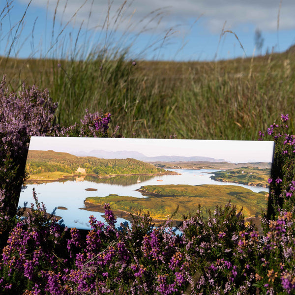 Applecross Photographic Gallery Image Dunvegan Castle and the Cuillin Hills, Photographed By Jack Marris Dunvegan Castle and the Cuillin Hills, Photographed By Jack Marris