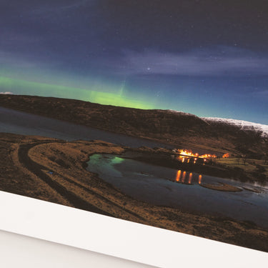 Applecross Photographic Gallery Image Medium Print 24"x16" Burns Night Auroa Burns Night Auroa