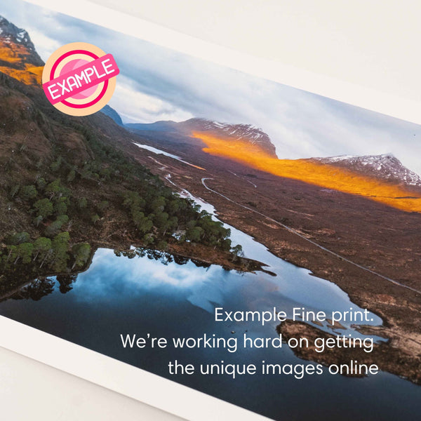 Applecross Photographic Gallery Image Medium Print 33.5"x13" Buachaille Etive Mor and Glen Coe from Beinn a' Chrulaist Buachaille Etive Mor and Glen Coe from Beinn a' Chrulaist