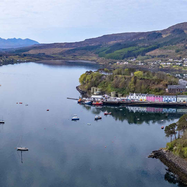 Applecross Photographic Gallery Image Medium Print 33.5"x13" Portree, Photographed By Jack Marris Portree, Photographed By Jack Marris