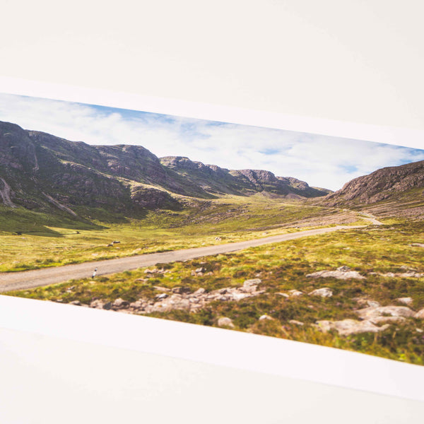 Applecross Photographic Gallery Image Medium Print 33.5"x13" The Bealach na Ba in September The Bealach na Ba in September