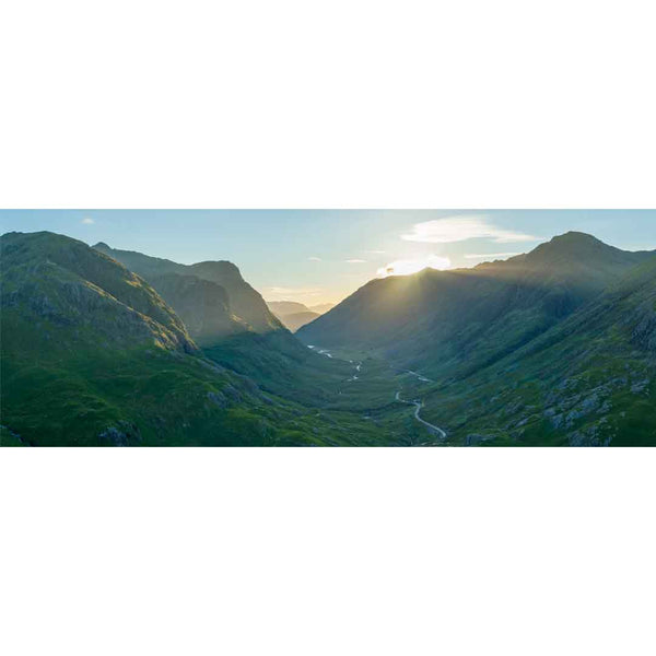 Applecross Photographic Gallery Image Mounted Print Glen Coe & The Meeting of Three Waters, Photographed By Jack Marris Glen Coe & The Meeting of Three Waters, Photographed By Jack Marris