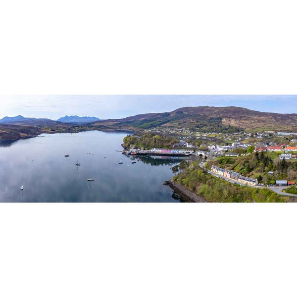 Applecross Photographic Gallery Image Mounted Print Portree, Photographed By Jack Marris Portree, Photographed By Jack Marris