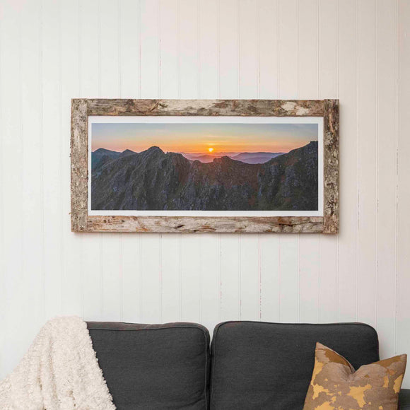 Applecross Photographic Gallery Image Silhouette of the Aonach Eagach and Glen Coe Silhouette of the Aonach Eagach and Glen Coe