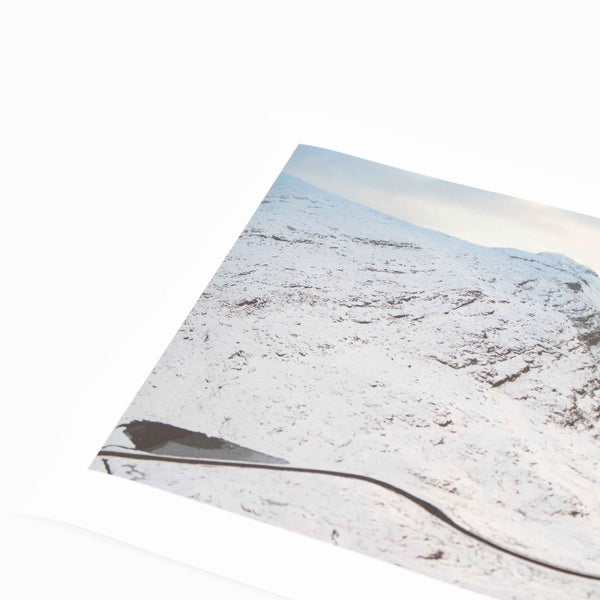 Applecross Photographic Gallery Image Small Print 19.4"x8" The Bealach na Ba in Winter The Bealach na Ba in Winter