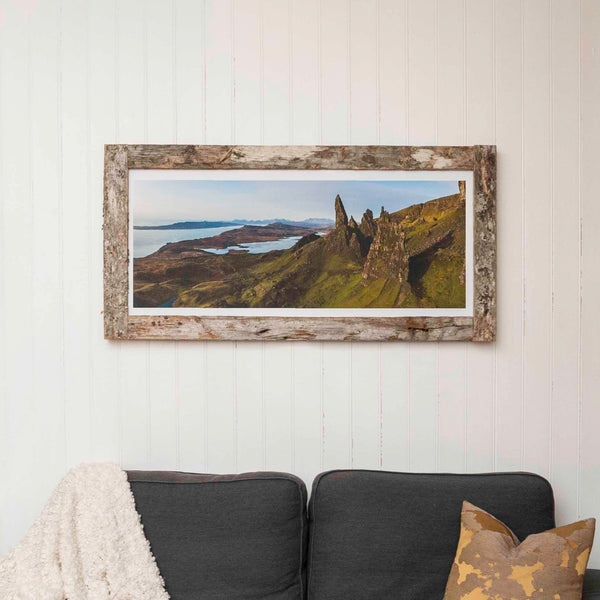 Applecross Photographic Gallery Image The Old Man of Storr and the Cuillin Hills The Old Man of Storr and the Cuillin Hills