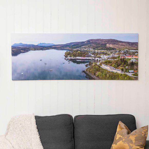 Applecross Photographic Gallery Image XL Canvas 80"x36" Portree Portree