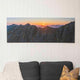 Applecross Photographic Gallery Image XL Canvas 80"x36" Silhouette of the Aonach Eagach and Glen Coe Silhouette of the Aonach Eagach and Glen Coe