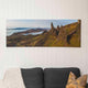 Applecross Photographic Gallery Image XL Canvas 80"x36" The Old Man of Storr and the Cuillin Hills The Old Man of Storr and the Cuillin Hills