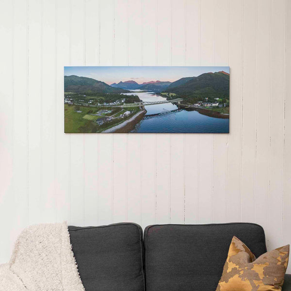 My Store Image Large Canvas 60"x22" The Ballachulish Bridge The Ballachulish Bridge