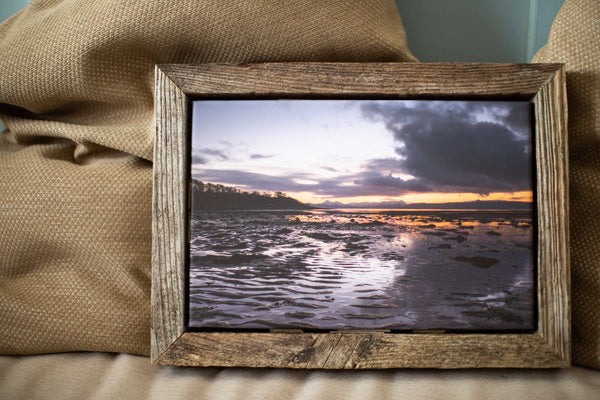 My Store Image Medium Canvas 24"x16" Applecross Bay Reflection