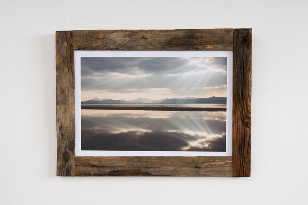 My Store Image Small Framed Canvas Sand Reflection