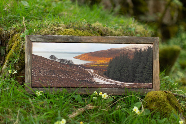 My Store Medium Framed Canvas Applecross Bay From The Bealach