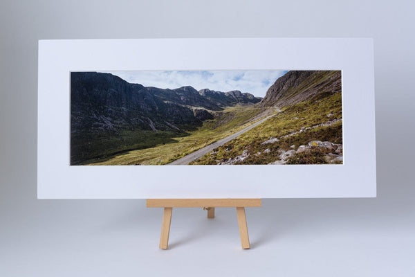 My Store Mounted Print The Bealach na Ba in September