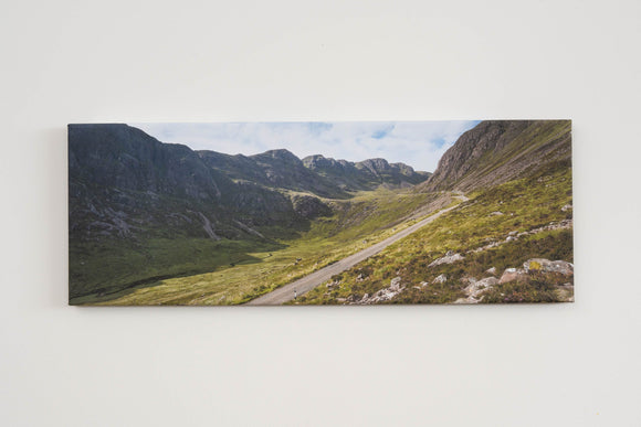 My Store Small Canvas 22"x8" The Bealach na Ba in September